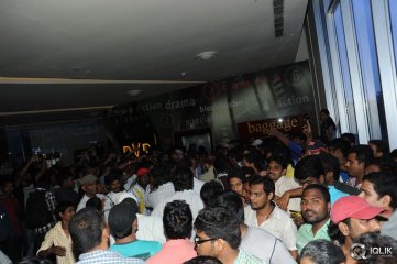 Krishna and Vijaya Nirmala at Aagadu Movie Preview Show